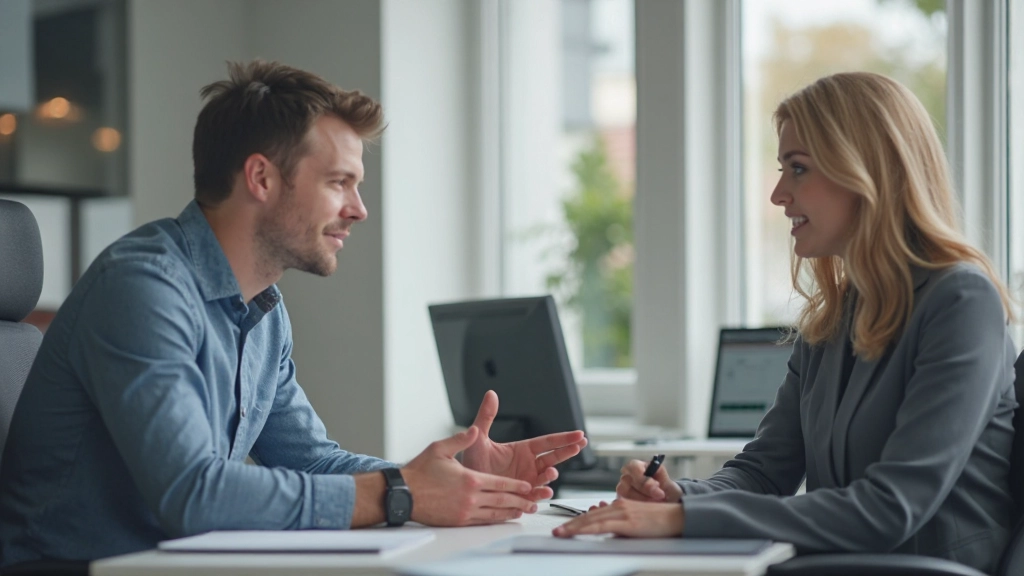 Professionelle Gehaltsverhandlung im modernen Bürokontext